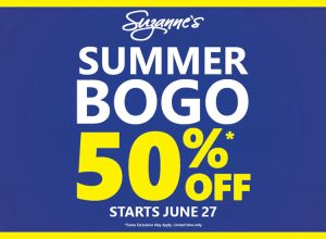 Suzanne's Summer BOGO Sale